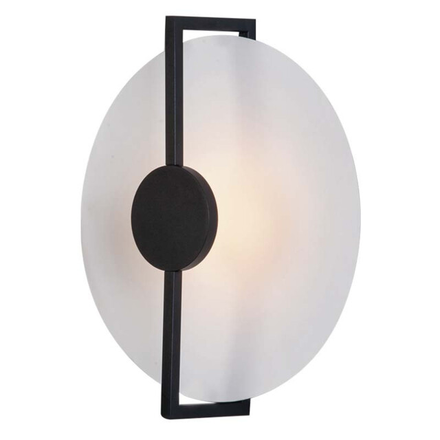 Pano Integrated Led Wall Lamp Sandy Black - White Matt LED 3000K - image 1