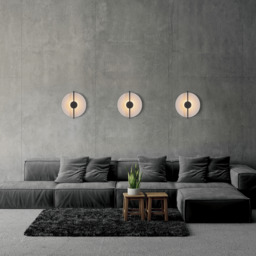 Pano Integrated Led Wall Lamp Sandy Black - White Matt LED 3000K - thumbnail 3