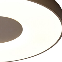Coin Round Ceiling 80W LED With Remote Control 2700K-5000K, 3900lm, Sand Brown, 3yrs Warranty - thumbnail 5