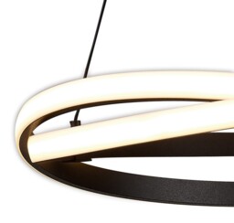 Infinity Ceiling Pendant 42W LED 2800K, 3400lm, Brown Oxide, White Acrylic - thumbnail 5