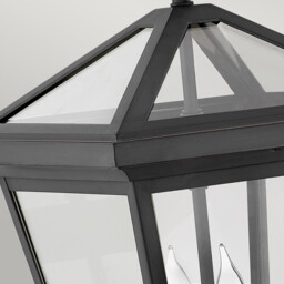 Hinkley Alford Place Outdoor Wall Lantern Museum Black, IP44 - thumbnail 3