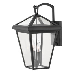 Hinkley Alford Place Outdoor Wall Lantern Museum Black, IP44 - thumbnail 1