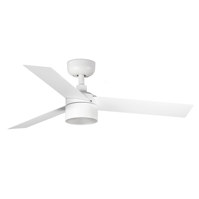 Cruiser 106cm TEK LED Ceiling Fan Matt White 4000K - image 1