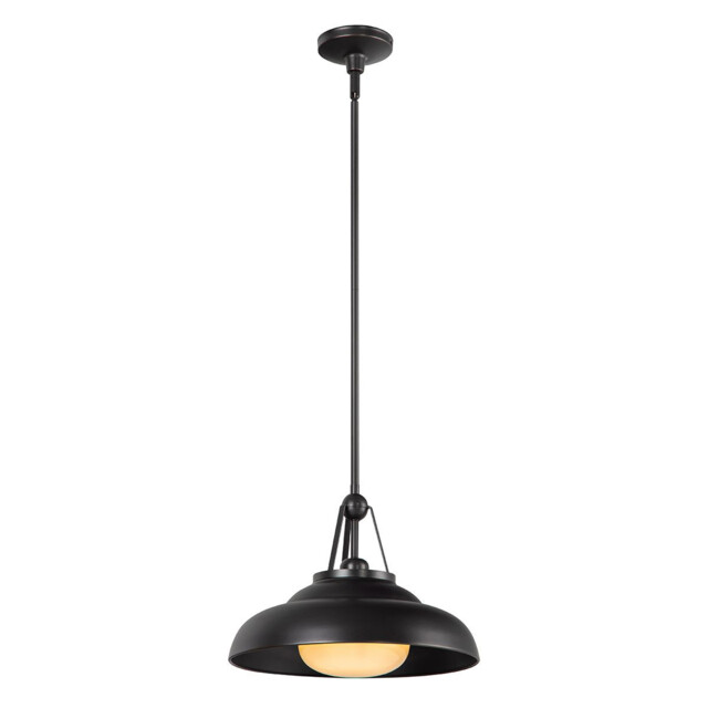 Palmetto Dome Pendant Ceiling Light Urban Bronze - image 1