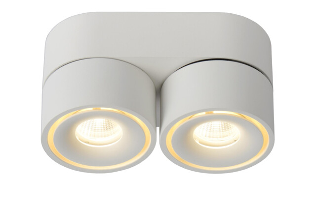 Yumiko Modern Surface Mounted Ceiling Spotlight - Ø 7,8cm - LED Dim. - 2x8W 2700K - White - image 1