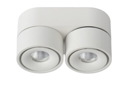 Yumiko Modern Surface Mounted Ceiling Spotlight - Ø 7,8cm - LED Dim. - 2x8W 2700K - White - thumbnail 3