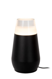Lucide OPUS - Bollard light - LED - 1x9W 2700K - IP54 - Black - thumbnail 1