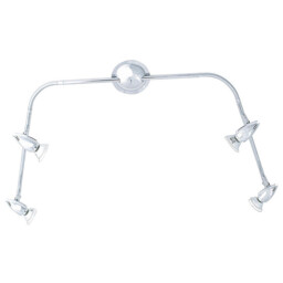 Habo Linear Flexi 4 Light GU10 Polished Chrome - thumbnail 1