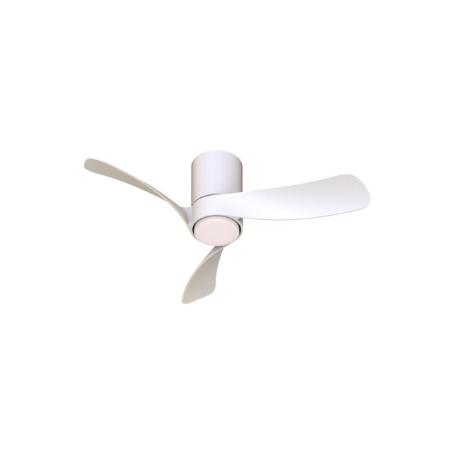 Nemo XS 72cm 18W LED Dimmable Ceiling Light With 26W DC Fan, 2700-5000K Remote Control, 2800lm, White - image 1