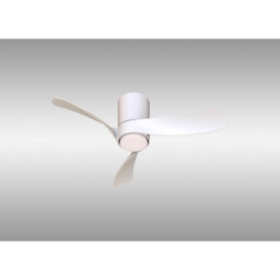 Nemo XS 72cm 18W LED Dimmable Ceiling Light With 26W DC Fan, 2700-5000K Remote Control, 2800lm, White - thumbnail 2