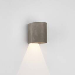 Dunbar LED Outdoor Wall Light Concrete IP65 - thumbnail 1