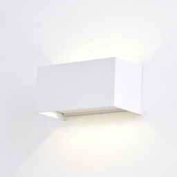 Davos Rectangle Wall Lamp, 4 x 6W LED, 3000K, 2200lm, IP54, White, 3yrs Warranty - thumbnail 2