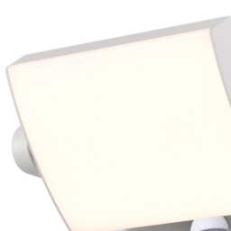 Cooper Motion Sensor Wall Lamp Adjustable, 20W LED, 3000K, 1700lm, IP54, White, 3yrs Warranty - thumbnail 5