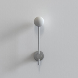 Orb Single Bathroom Wall Lamp Polished Chrome IP44, G9 - thumbnail 5