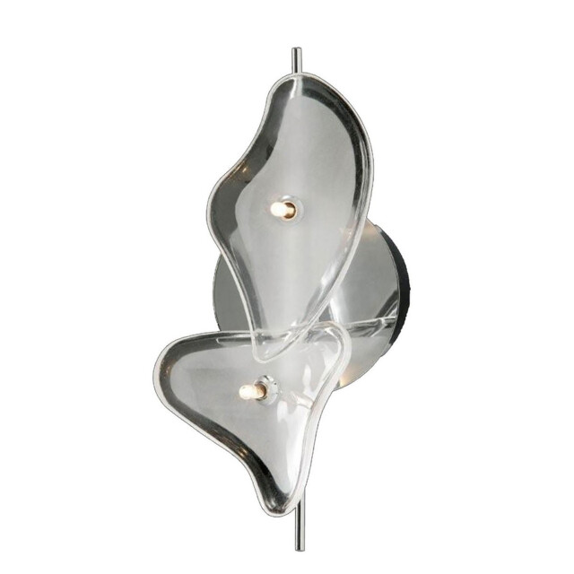 Otto Ceiling/Wall 2 Light G4 Bar, Polished Chrome, NOT LED/CFL Compatible - image 1