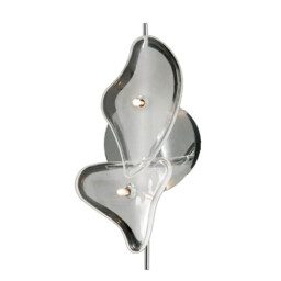 Otto Ceiling/Wall 2 Light G4 Bar, Polished Chrome, NOT LED/CFL Compatible
