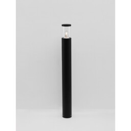 Cetera 90cm Outdoor Bollard Black Aluminium LED E27 IP54 - thumbnail 5