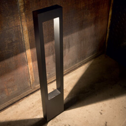 Vega 1 Light Outdoor Bollard Black IP44, G9 - thumbnail 2