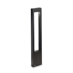 Vega 1 Light Outdoor Bollard Black IP44, G9 - thumbnail 1