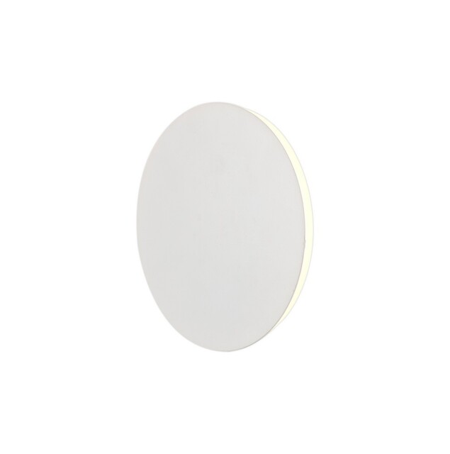 Altona Magnetic Base Wall Lamp, 12W LED 3000K 498lm, 20, 19cm Round Centre, Sand White, Acrylic Frosted Diffuser - image 1