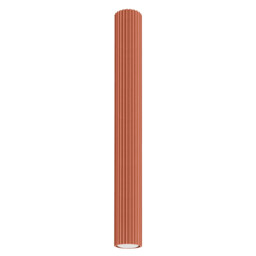 Karbon Minimalist Surface Mounted Ceiling Lamp 60 Red Ochre