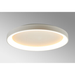 Niseko II Ring Ceiling 90cm 78W LED, 2700K-5000K Tuneable, 6200lm, Remote Control, White, 3yrs Warranty - thumbnail 2