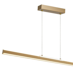 Lineal 1.5m Linear Pendant, 54W LED, 3000K, 6400lm, Painted Gold, 3yrs Warranty - thumbnail 5