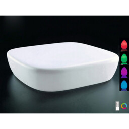 Pao Table Rechargeable LED RGB Outdoor IP65, Opal White, 3yrs Warranty Item Weight: 16.3kg - thumbnail 2