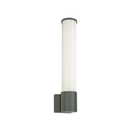 Zambelis Outdoor Modern Wall Lamp Graphite LED 3000K IP54