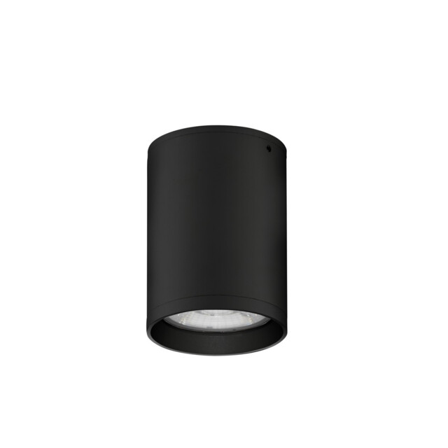 Dara Surface Mounted Downlight Black Aluminium Glass LED 9W 579Lm 3000K IP54