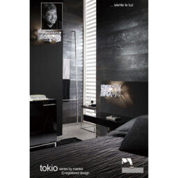 Tokio Rectangular Pendant 5 Light G9 Polished Chrome/Black/White - thumbnail 5