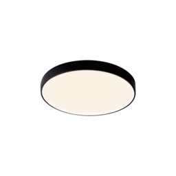 Cumbuco II Ceiling 50cm, 40W LED, 2700/3300/4000K, On Board CCT, 2800lm, Black, 3yrs Warranty - thumbnail 1