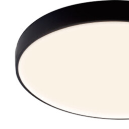 Cumbuco II Ceiling 50cm, 40W LED, 2700/3300/4000K, On Board CCT, 2800lm, Black, 3yrs Warranty - thumbnail 5