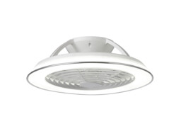 Samoa LED Dimmable Ceiling Light & 35W DC Reversible Fan, White, Remote Control - thumbnail 5