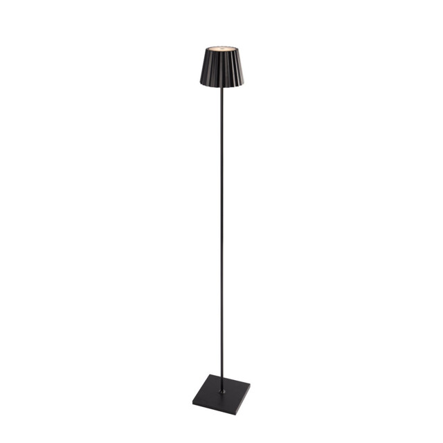 K2 Floor Lamp, 2.2W LED, 3000K, 188lm, IP54, USB Charging Cable Included, Black - image 1