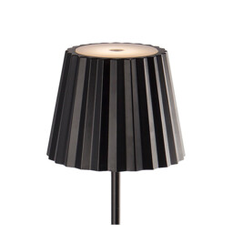 K2 Floor Lamp, 2.2W LED, 3000K, 188lm, IP54, USB Charging Cable Included, Black - thumbnail 5