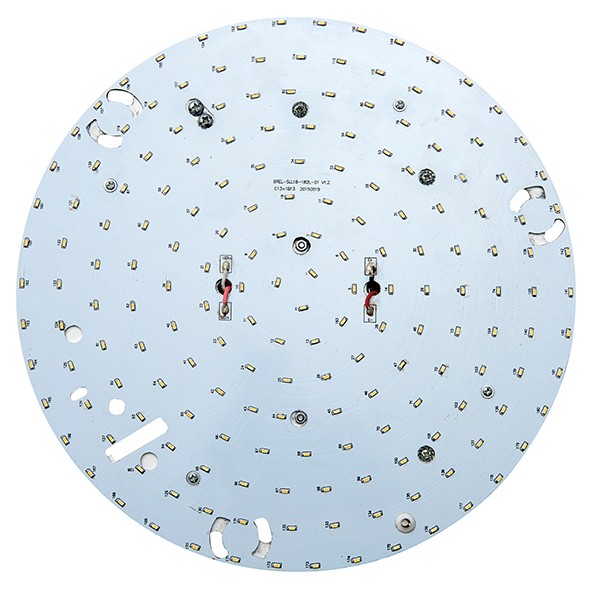 Luik Outdoor Integrated LED Emergency Gear Tray Em 18W Gloss White Paint - image 1