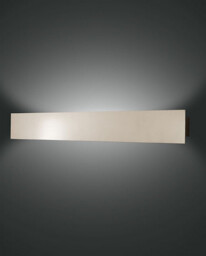 Lotus Integrated LED Wall Light Gold Matt Glass