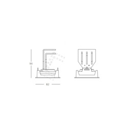 Solira Recessed Downlight Sandy White LED 3000K - thumbnail 2