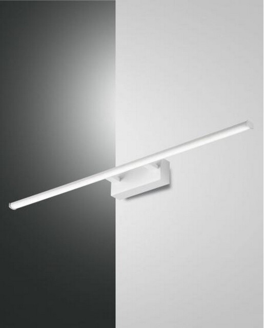 Nala LED Bathroom Over Mirror Light White Glass, IP44