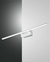 Nala LED Bathroom Over Mirror Light White Glass, IP44