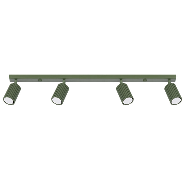 Karbon Minimalist Spotlight Bar 4 Light Olive Green - image 1