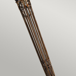 Opera 1 Light Floor Lamp Uplighter Firenze Gold, E27 - thumbnail 3