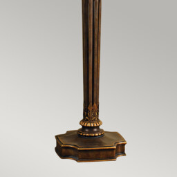 Opera 1 Light Floor Lamp Uplighter Firenze Gold, E27 - thumbnail 5