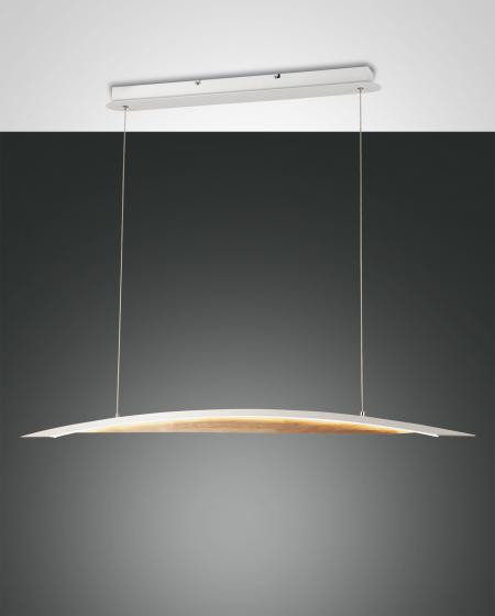 Cordoba LED Integrated Pendant Ceiling Light Light White Glass - image 1