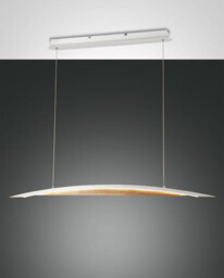 Cordoba LED Integrated Pendant Ceiling Light Light White Glass - thumbnail 1