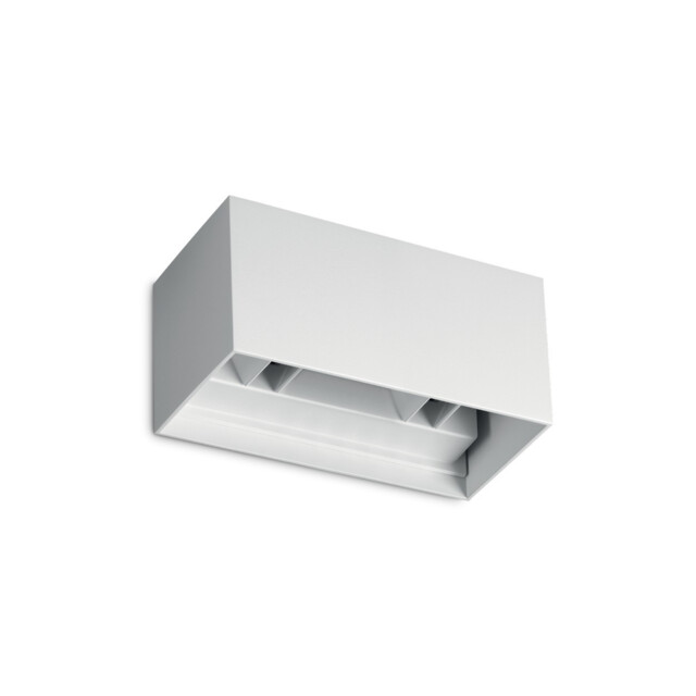 Atom 20cm Outdoor Up Down Wall Lamp White 4x LED 2400lm 4000K IP54 - image 1