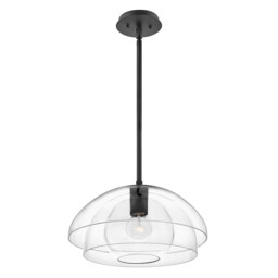 Hinkley Lotus Dome Pendant Ceiling Light Black