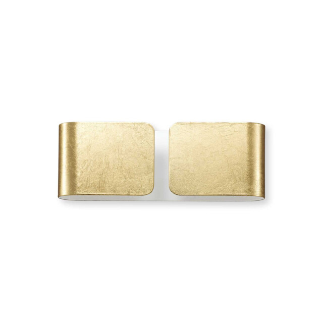 Clip  2 Light Indoor Small Wall Light Gold, G9
