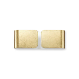 Clip  2 Light Indoor Small Wall Light Gold, G9